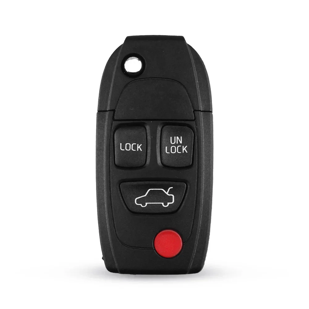 Dandkey-carcasa de llave remota de coche, carcasa de llave modificada para XC70 XC90 V40 V50 V70 V90 C30 C70 S40 S60 S70 S80 Fob 2 3 4 5 botones