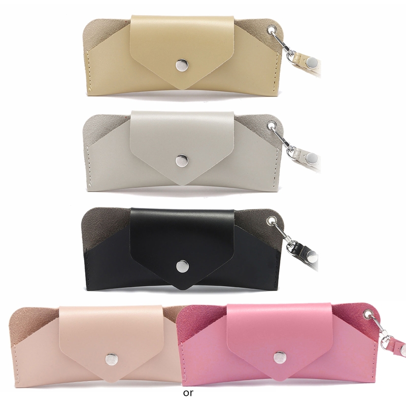Portable Glasses Holder Leather Glasses for Case Sunglasses Bag Pouch Large Portable Glasses for Case Container Cover Ul