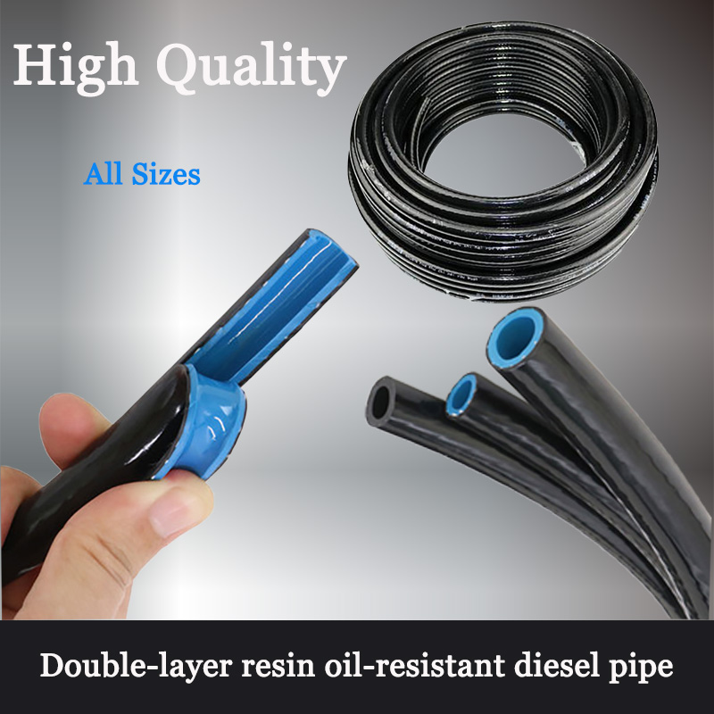 1M Best Quality Plumbing Hoses Fuel Hoses Resin Oil Burner High Pressure Explosion-proof Trachea Pipe Figh Temperature Resistant