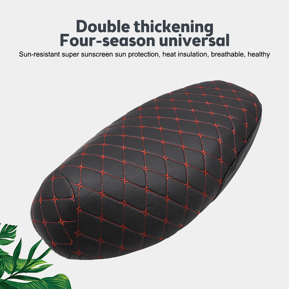 Waterproof Motorcycle Seat Cover Thickened Anti-skid Seat Comfortable Electric Scooter Seat Cover Protector Cover