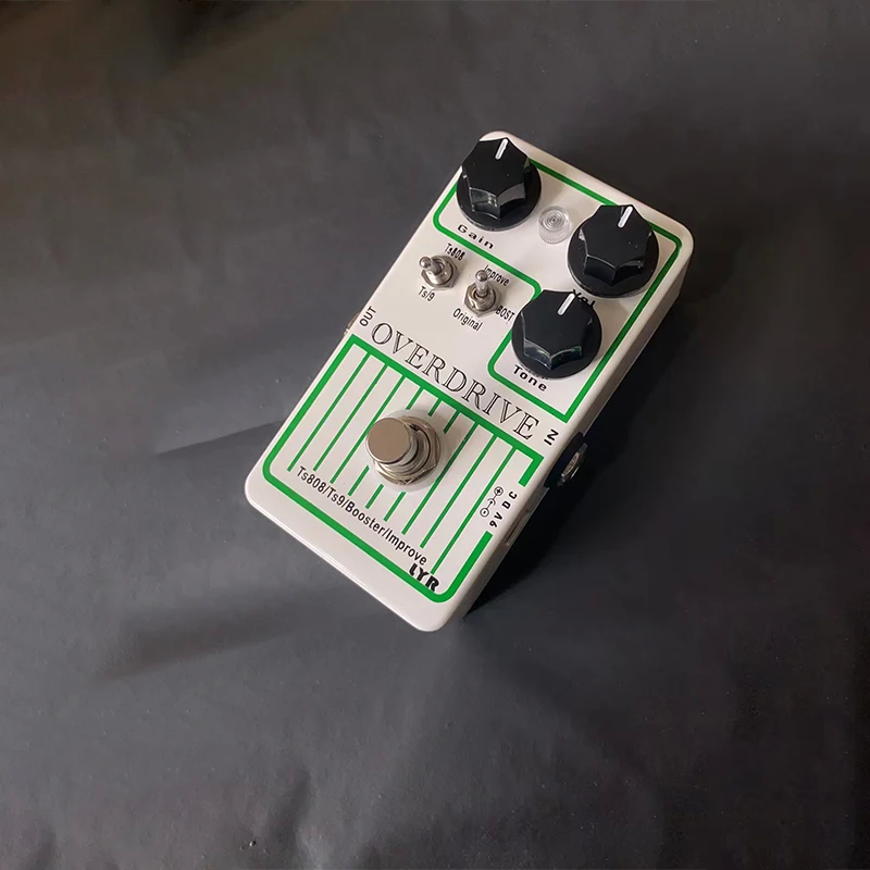 LY-ROCK Guita Single Block Effector TS808/TS-9 2 In 1 Guitar Pedal