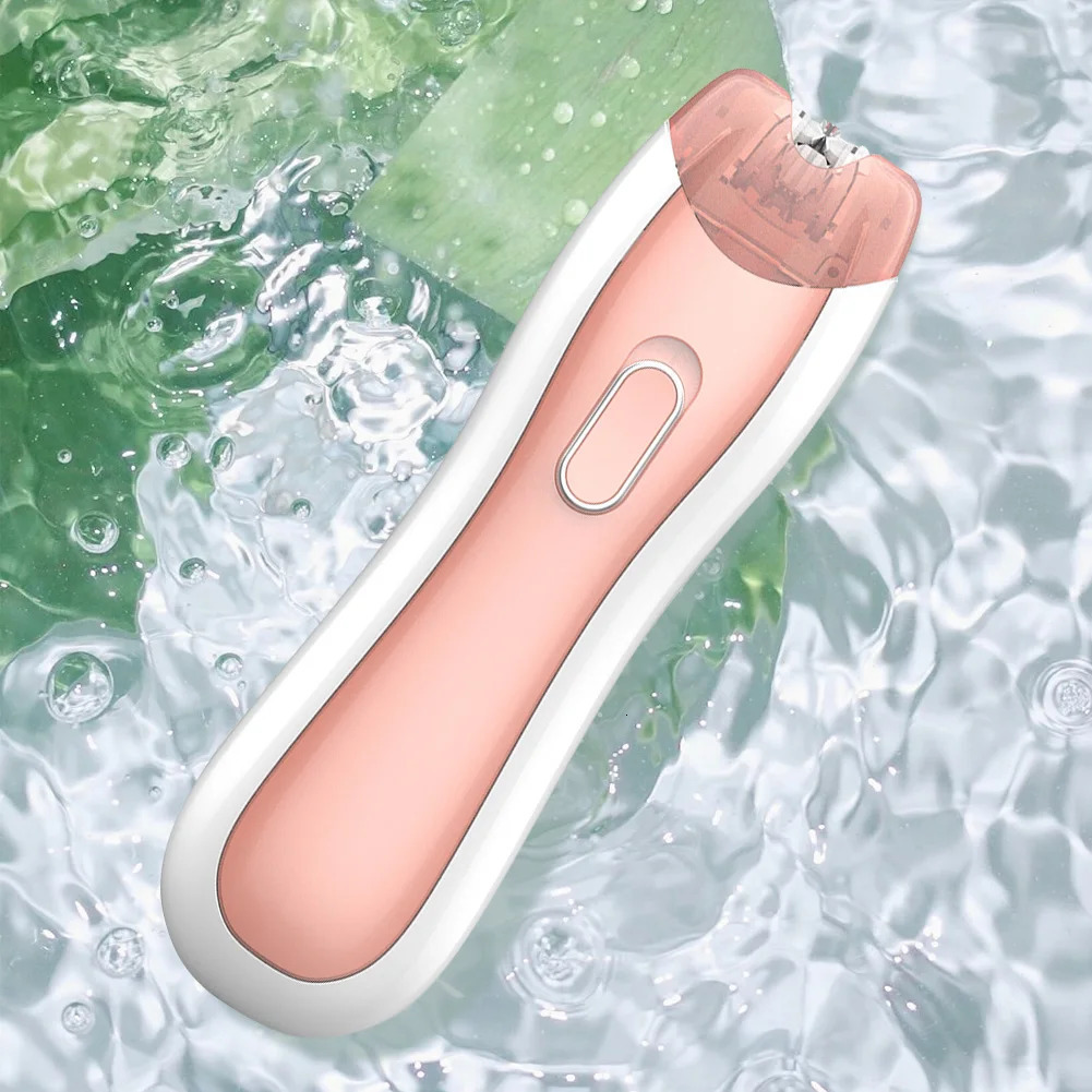 Women Painless Hair Trimmer Portable Armpit Leg Hair Removal Machine Smooth Glide Epilator for Wholebody Home Use 240624
