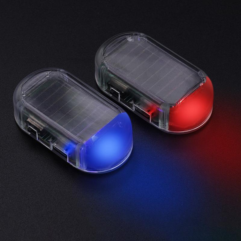 Dummy Alarm Warning Anti-Theft LED Flashing Car Security Light Universal Dummy Car Alarm Light Anti Theft Device