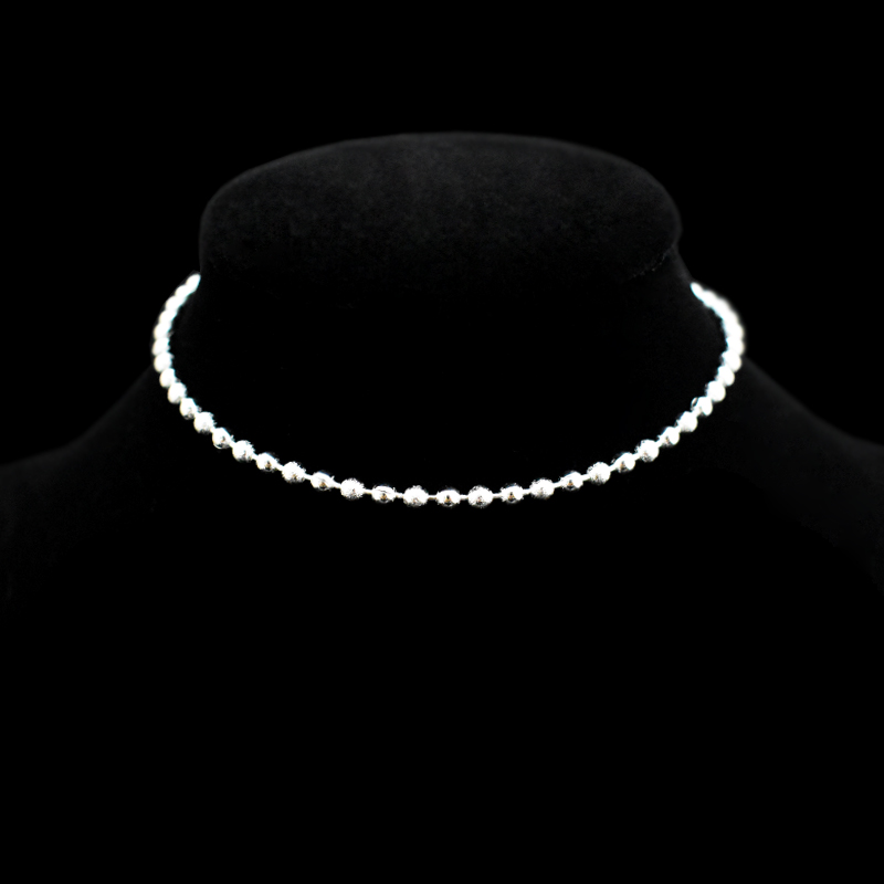 New Classic Simple Small Round Ball Bead Anklets Foot Chain For 925 Sterling Silver Ladies Foot Anklet Bracelet Women Jewelry