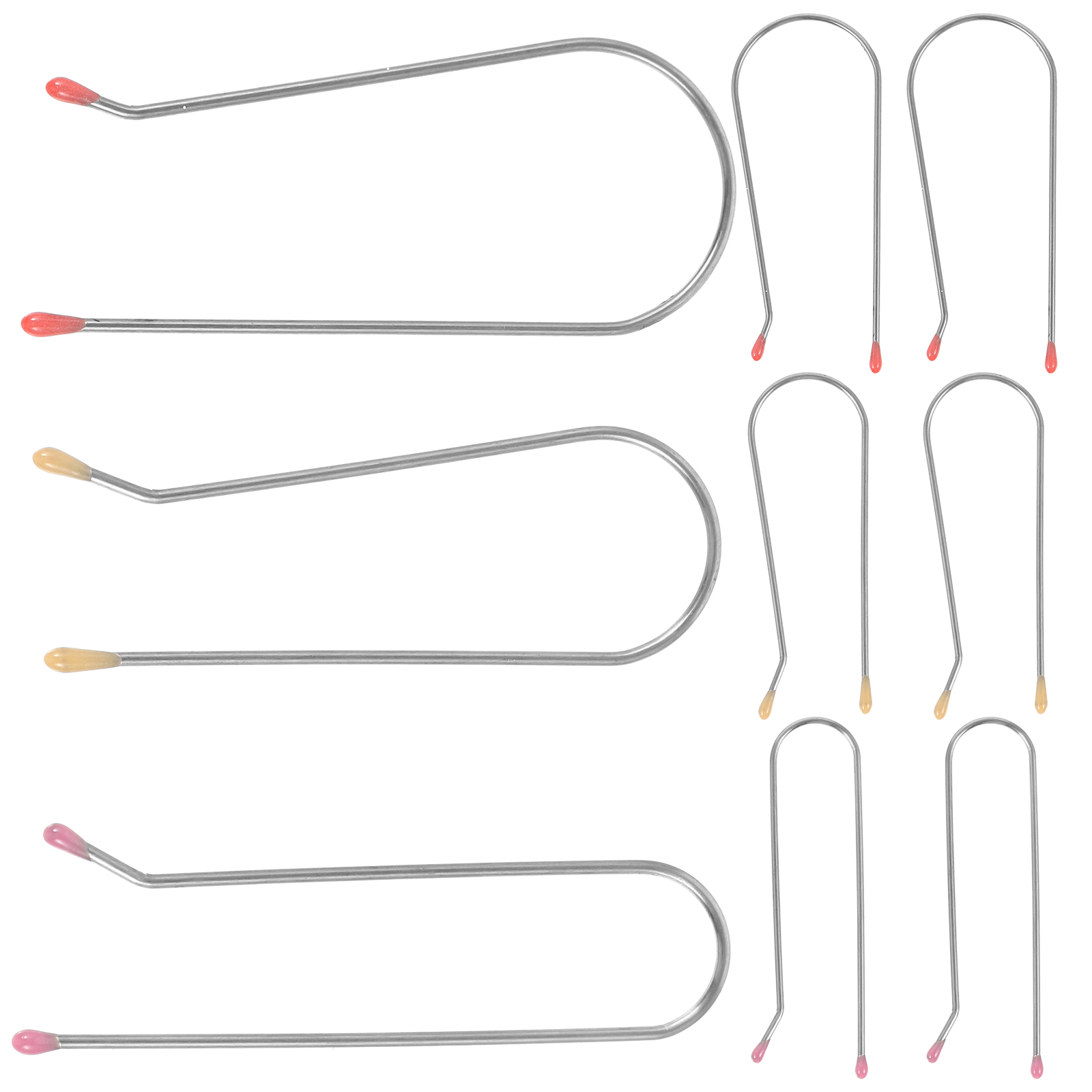 24 Pcs Hot Roller Pin Hair Curlers Replacement Clips Pins for Electric Rollers Jaw Clamps