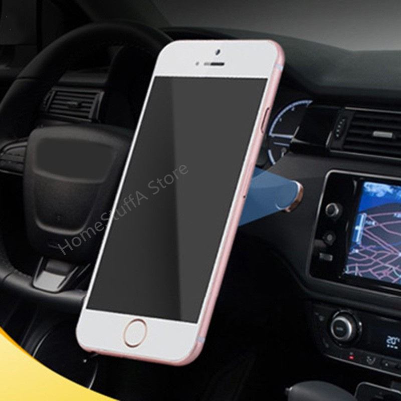 Car Phone Holder Dashboard Magnet Cell Phone Stand Steering Wheel Holder Magnetic Wall Holder for IPhone Samsung Xiaomi Hook