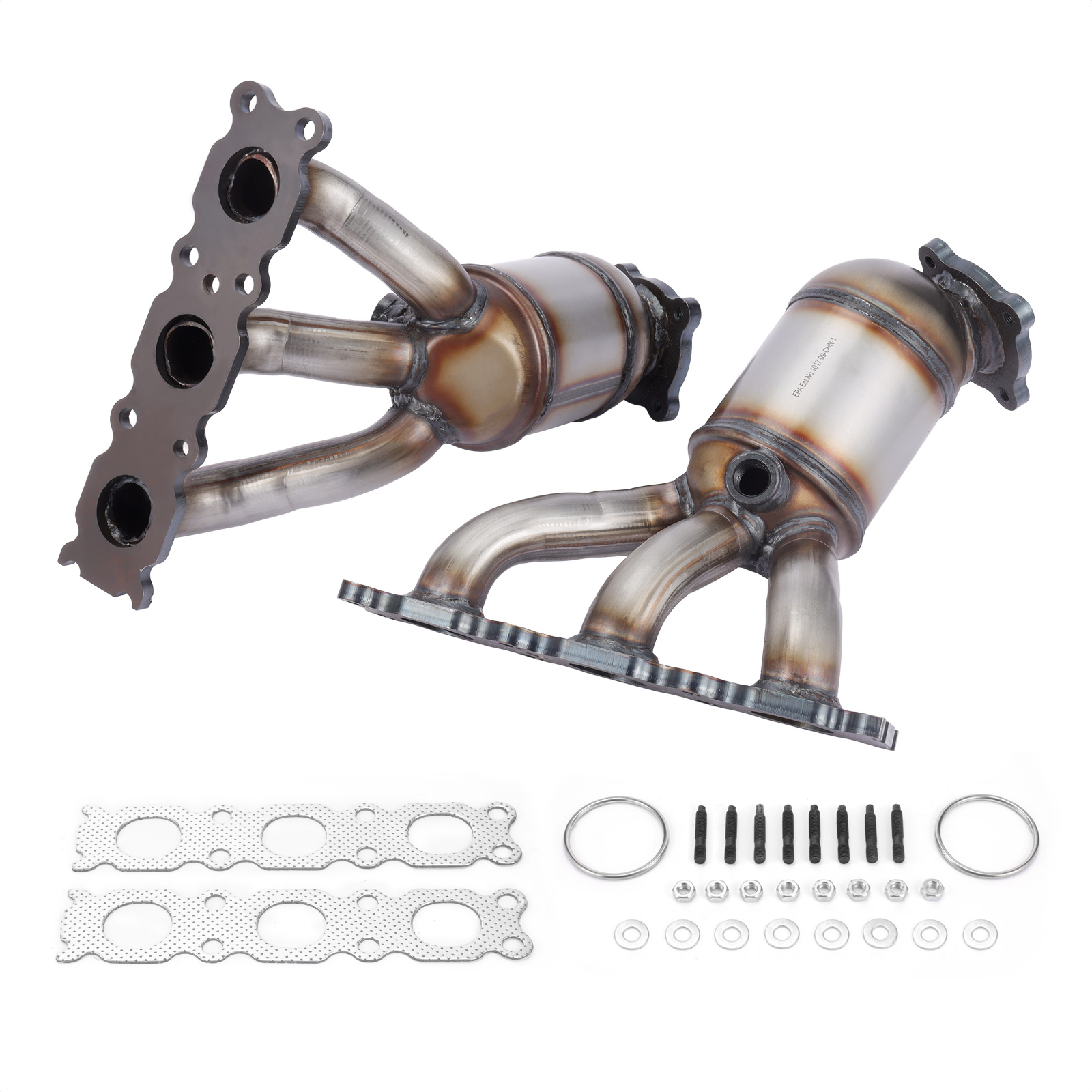 Automotive engine parts MANIFOLD CATALYTIC CONVERTER SET FOR 2007-2014 VOLVO XC90 3.2L LEFT + RIGHT SIDE