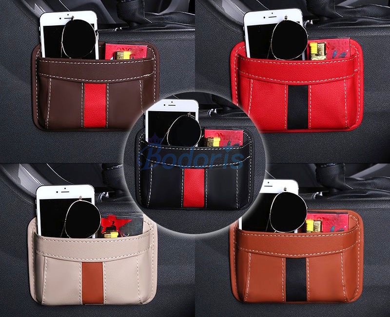 For Mitsubishi Eclipse Cross 2018 2019 2020 Interior Storage Bag Card Phone Mobile Holder Pockets Car Organizer Auto Accessories