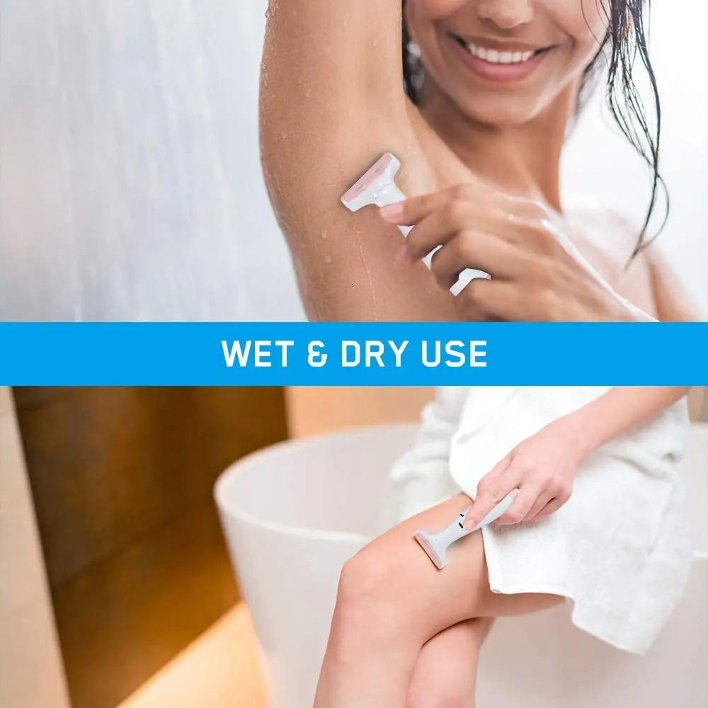 Electric Women Shaver Razor Body Leg Arm Back Bikini Trimmer Lday Washable AA Battery Type Hair Removal Shaving Machine 240624