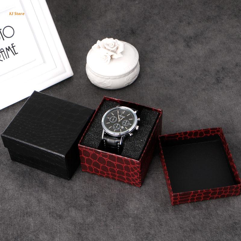 Durable Present Display Gift Box Case For Bracelet Bangle Jewelry Watch Boxes J78F