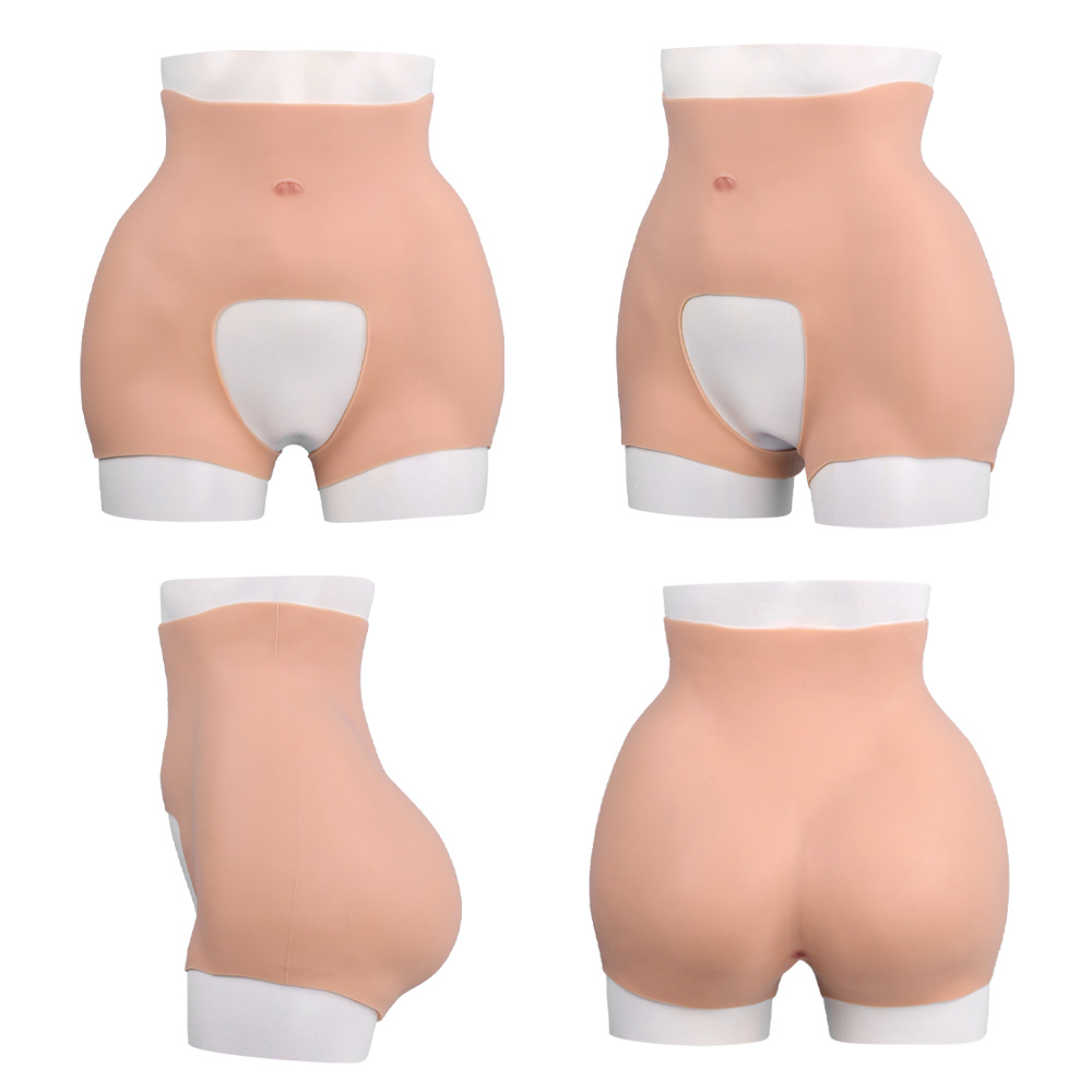 CYOMI Silicone Hip Lift Pants Fake Vagina Artificial Butt Shaper Padded Pussy Panties Shapewear Bum Enhancer Shaper Underwear
