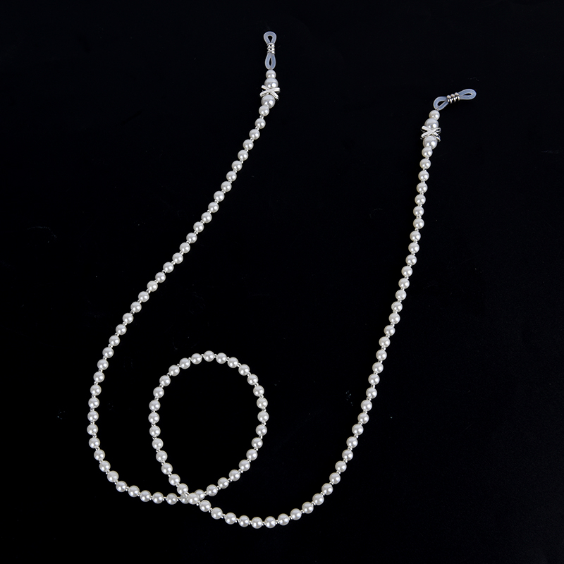1pc Simulated Pearl Long Beaded Sunglass Eyeglasses Reading Glasses Chain Cord Holder Sun Glasses Rope Eyewear Accessories