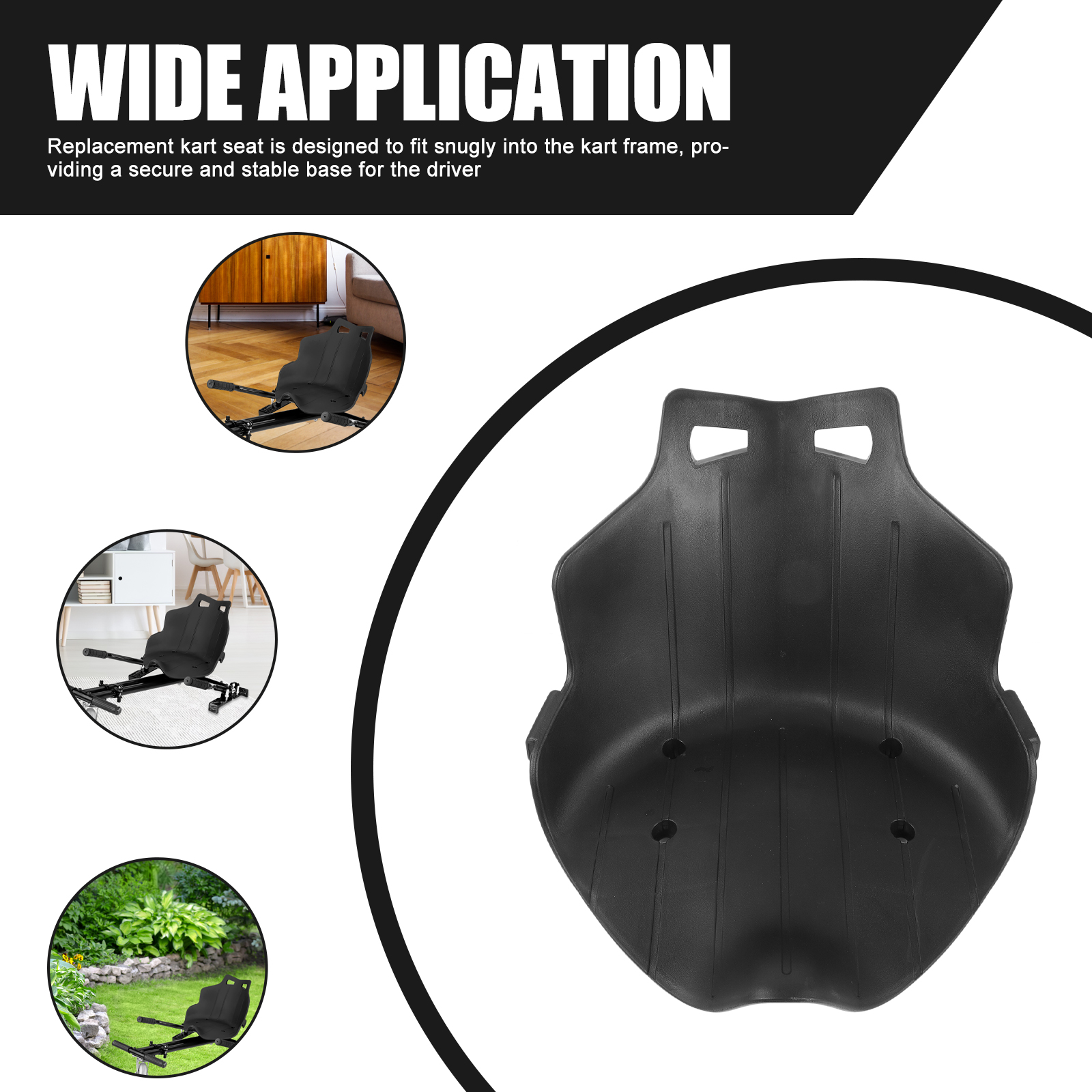 Go Kart Self Balancing Accessory Accessories Racing Pp Seat Replacement Attachment