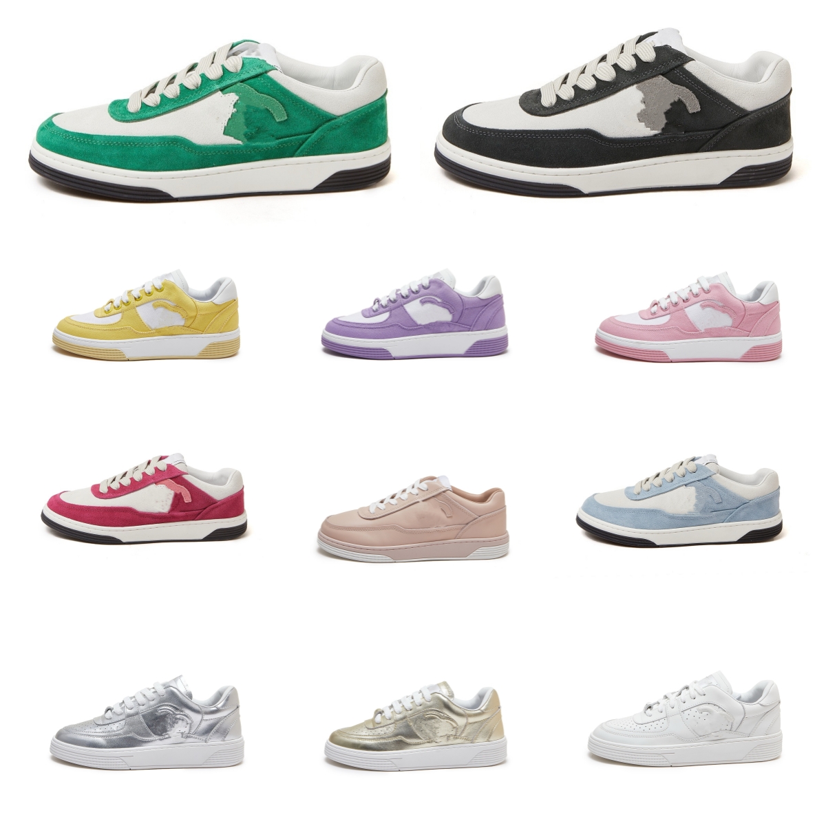 designer shoes women sneakers casual classic Splicing Shoes men shoes casual versatile running shoes Breathable sports shoes student flat training train shoes