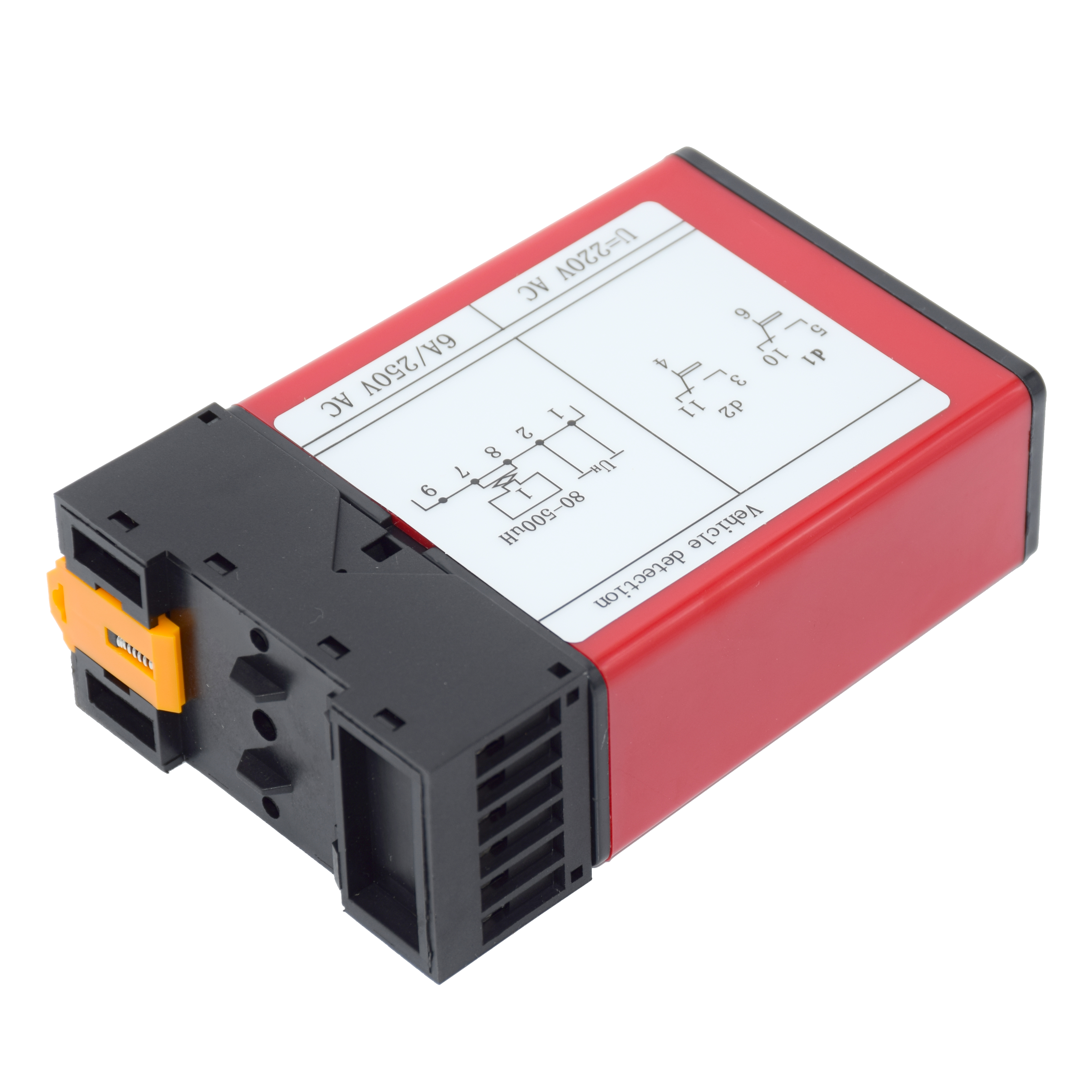 AC220V Traffic Inductive Loop Vehicle Detector Signal Control For Car Parking System