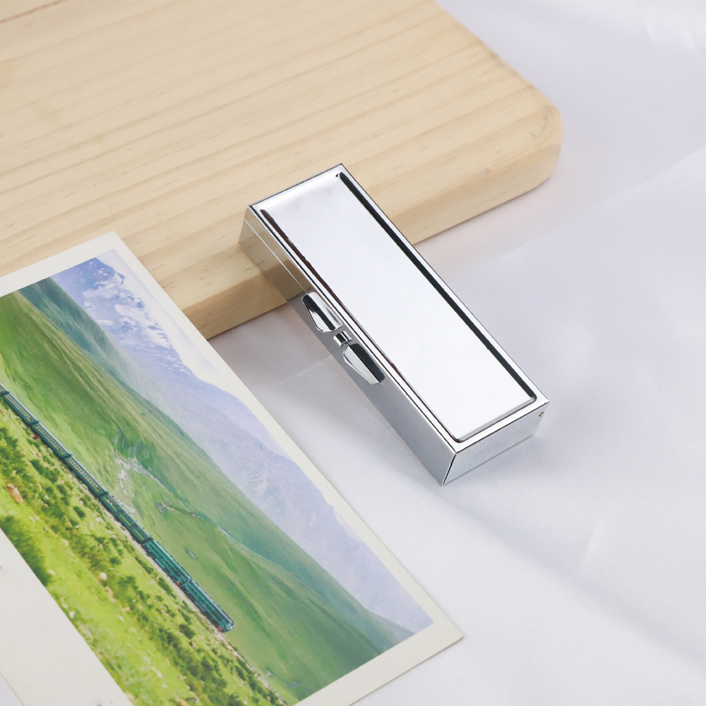 5/10pcs Portable Platinum Metal Rectangle 3 Cell Pill Box Drug Holder Medicine Tablet Capsule Box Container Storage Travel