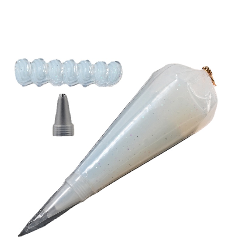 6pcs Antifreeze Crystal Transparent Cream Gel Jelly Handmade Cream Glue Phone Case DIY Hairpin Pen Holder Material