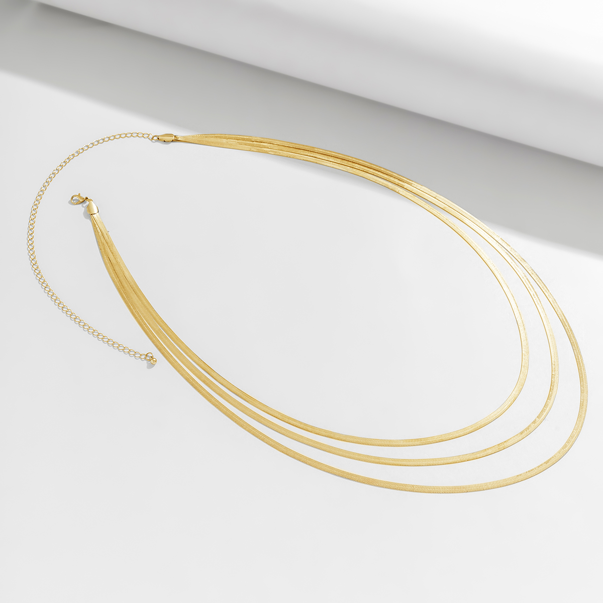 Ingemark Multilayer Sexy Flat Snake Chain Waist Belly Belt for Women Summer Bikinis Gold Color Rave Body Jewelry Y2K Accessories