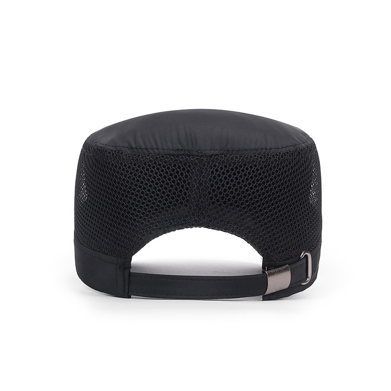 New Summer 95 Military Hats Breathable Mesh Flat Top Caps Men Women Unisex Outdoor Travel Adjustable Casual Cadet Army Cap