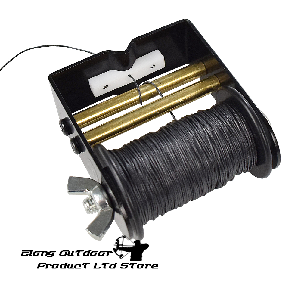 1X Bow String Serving Jip Set with 0.025" 30 Meter/Roll Bow String Serving Thread Various Bow Archery Hunting