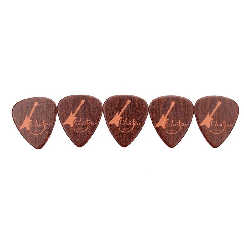 15Pcs Wood Grain Guitar Picks Retro Picks For Acoustic And Electric Guitar, Ukulele, Mandolin And Banjo