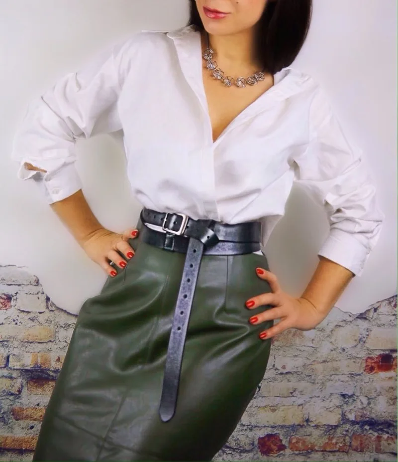 200CM Belt Double Wide Wrap Genuine Leather Medieval Long Shoulder Belt Vikings Tactical Pin Buckle Strap Gear For Women