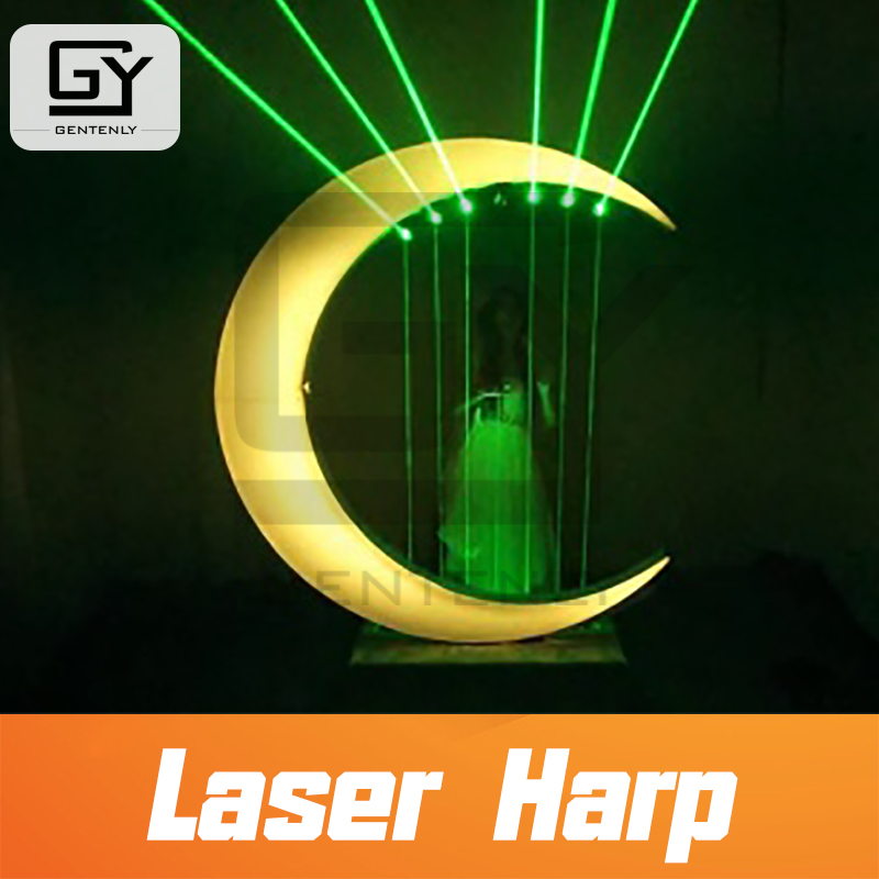 Laser Escape Game Prop Playing Harp Rhythm Sensor Puzzle Touch Strings With Sequence Real Life Escapement Kit Musical Note Riddl