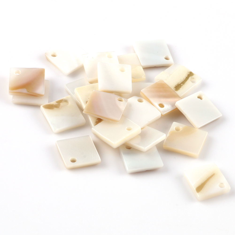 30pcs/lot Natural White Mother Of Pearl Shell Beads Loose round heart star Shell Chip Charms beads For Bracelet Jewelry Making