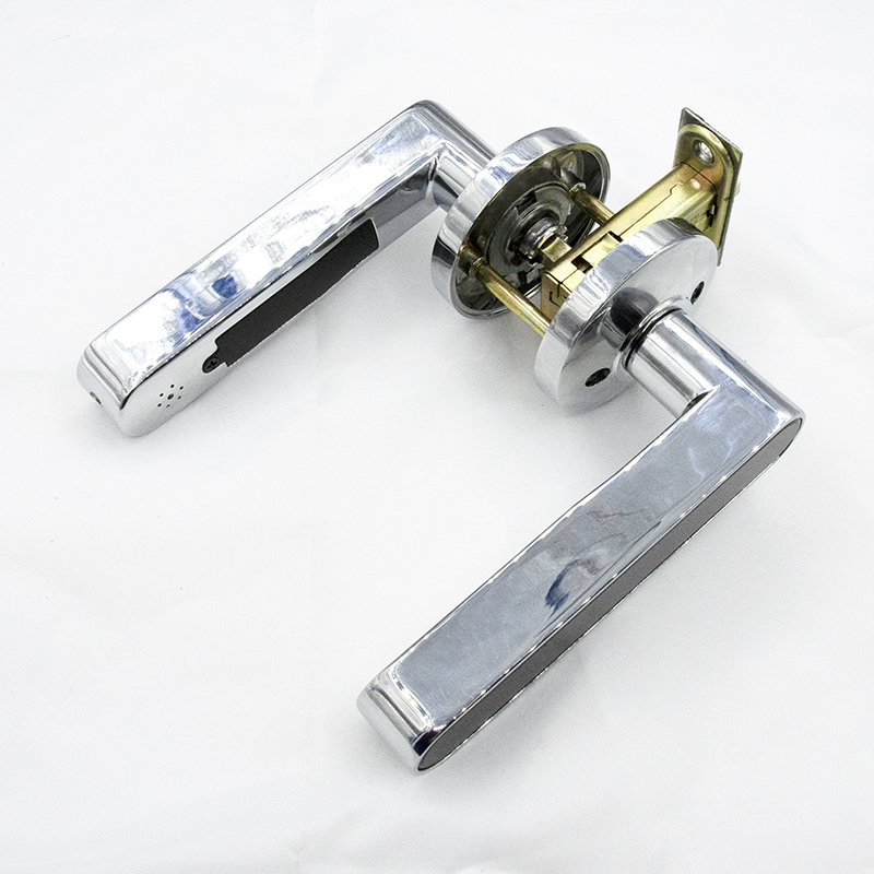 50mm Bolt Included Tuya Smart Bluetooth Lock Code Handle Lock Biometric Fingerprint Electronic Door Lock Swing Door Lock
