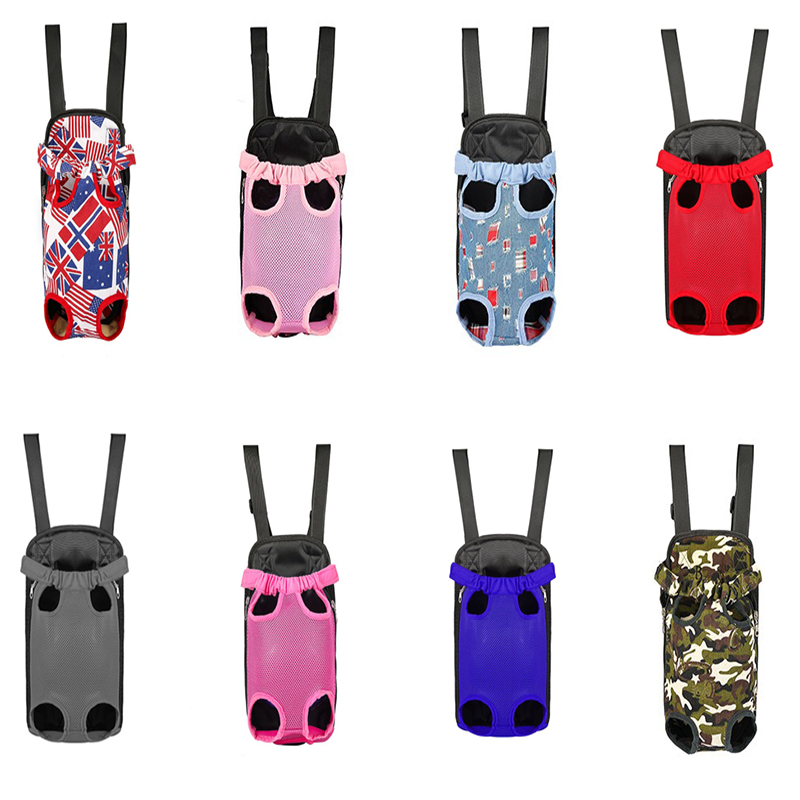 Pet Cat Dog Carrier Backpack Mesh Camouflage Outdoor Travel Products Perros Breathable Shoulder Handle Bags for Small Dog Cats