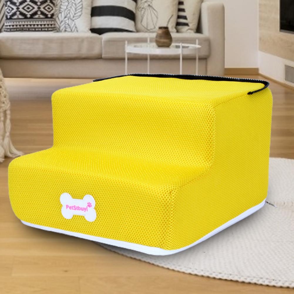 Comfortable Pet Ramp Pet Supplies Dog Steps Zipper Closure Climbing Sturdy Dog Climbing Ramp