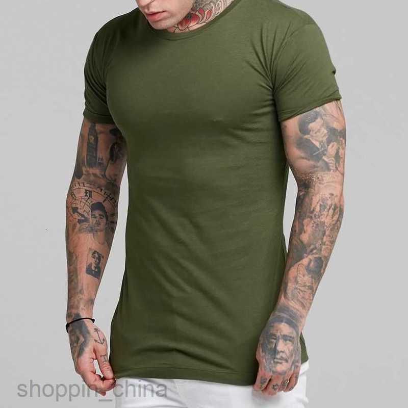 Men's T Shirts Male Summer Sports and Leisure Trend Personalized Solid Color Short sleeved Top Short sleeved Men tees tops