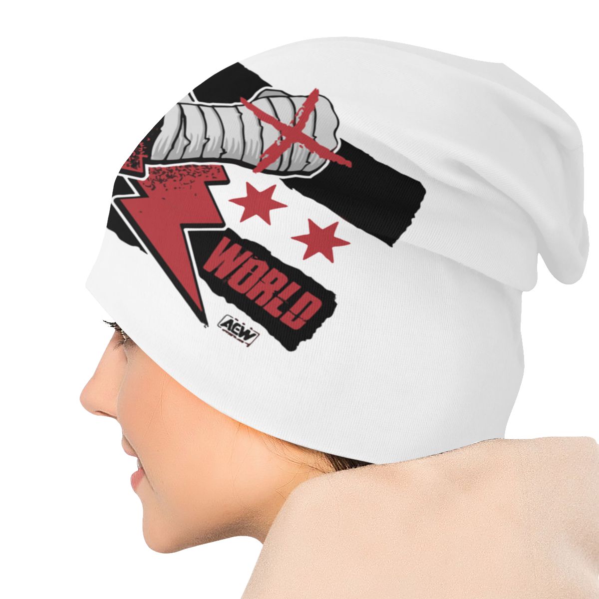 Cm Punk Aew Best In The World Caps Hip Hop Street Skullies Beanies Hat Men Women Male Spring Warm Dual-use Bonnet Knitting Hats