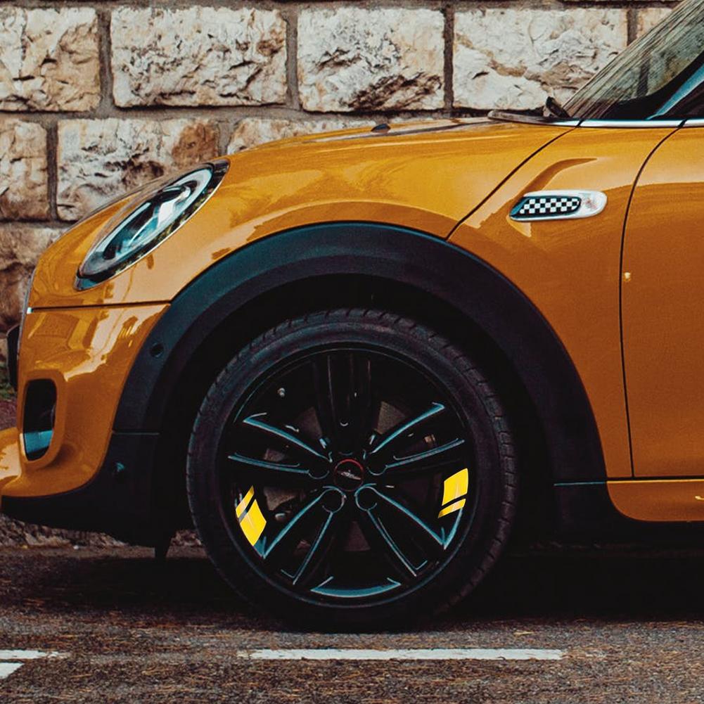 Car Wheel Rim Sticker Innovative Reflective Wheel Decal Car Vehicle Color Wheel Rims Protectors Decor Strip Tire Guard Line