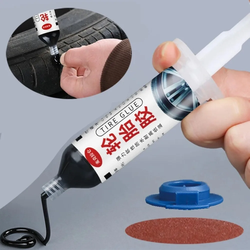 Tire Repair Glue Liquid Strong Rubber Non-corrosive Adhesive Instant Strong Bond Leather Attach Garage Tools Car Rubber Tire