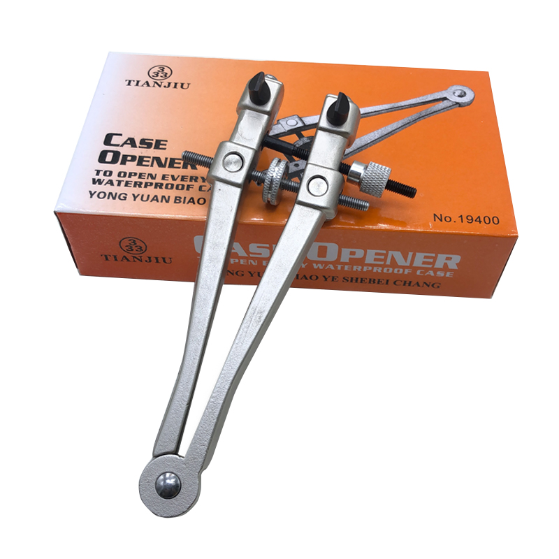 Large Wrist Watch Case Screw Back Opener Wrench V-Shape Watchmaker Tool Closer Remover Wrench