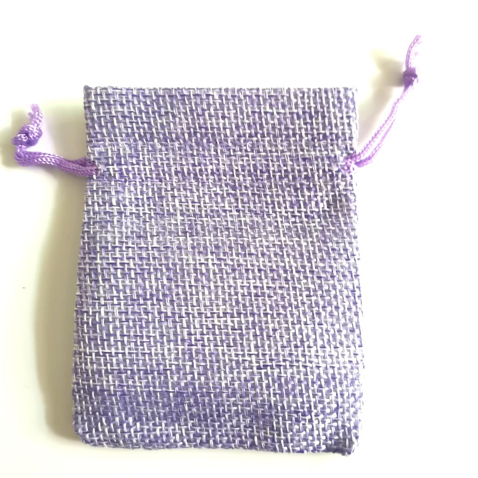 100pcs Vintage Natural Burlap Gift Bag Linen Jute Drawstring Bag Jewelry Packing Pouches Sachet Christmas Party Gift Bags