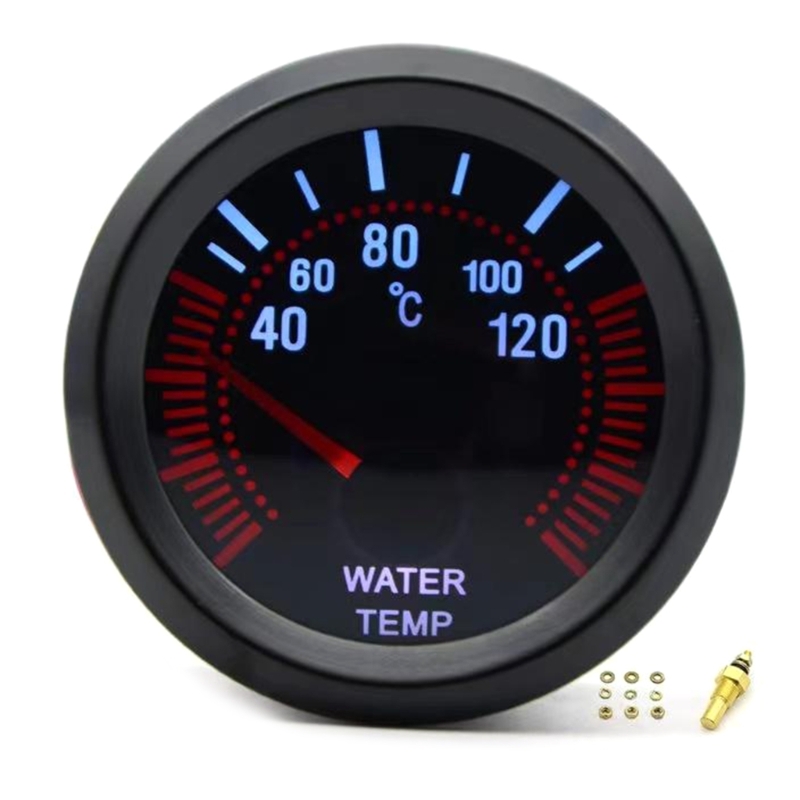 12V 52mm Universal Car Water Temperature Meter Water Temp Gauge Voltmeter Ammeter Oil Pressure Fuel Level Volt Meter RPM Gauge