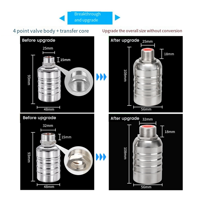 Fully Automatic Water Level Control Float Valve, Auto Shut Off Mini Float Valve