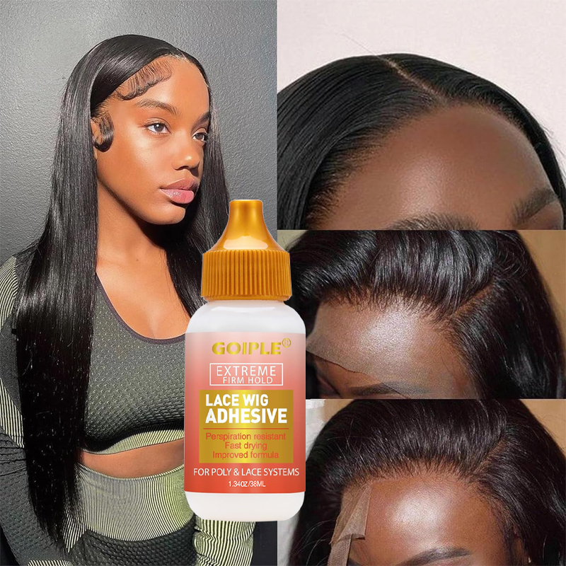 GOIPLE Lace Wig Glue Extreme Firm Hold Bonding Adhesive for Poly and Lace Systems Hair Styling Product