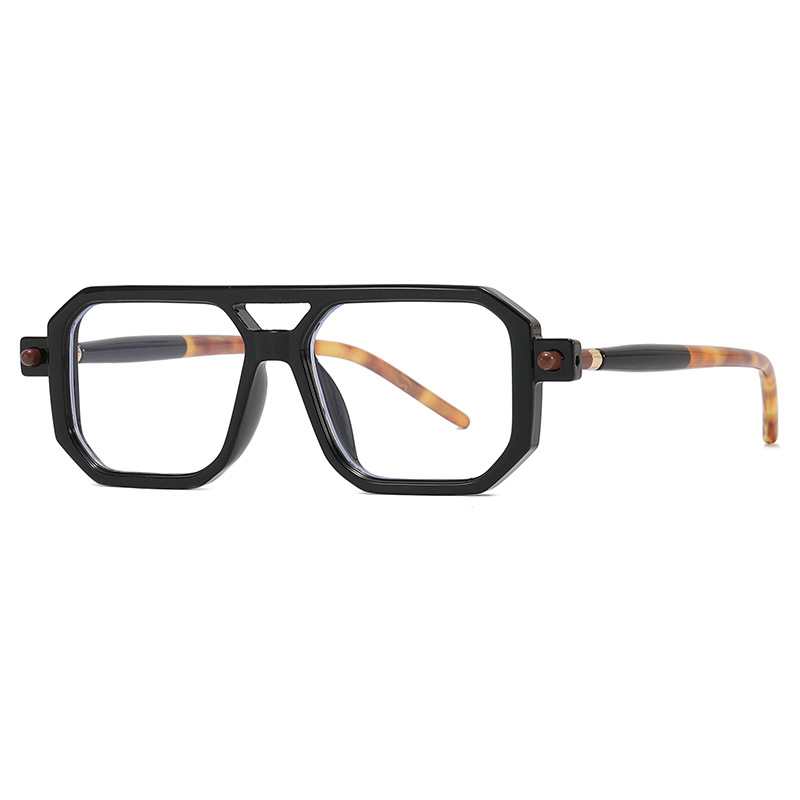 Square Sunglasses For Men Women Blue Light Blocking Shades Uv400 Sun Glasses Luxury Thick Frame Eyeglasses Driving Eyewear New
