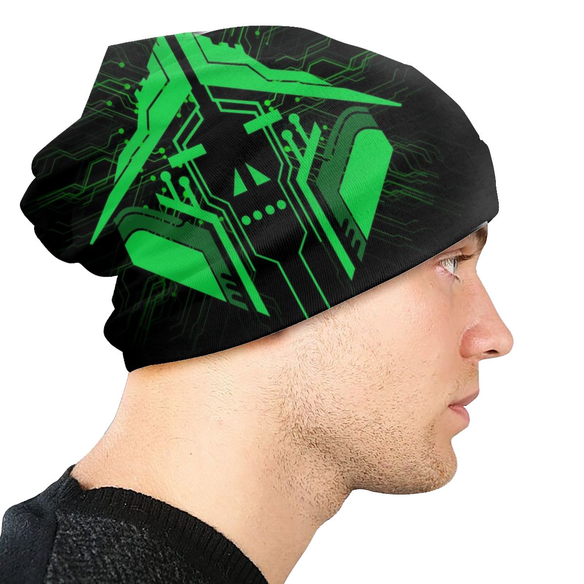 Unisex Bonnet Winter Warm Knitted Hat Apex Legends Skullies Beanies Caps Adult Crypto Gamer Fans Beanie Hats Outdoor Ski Cap