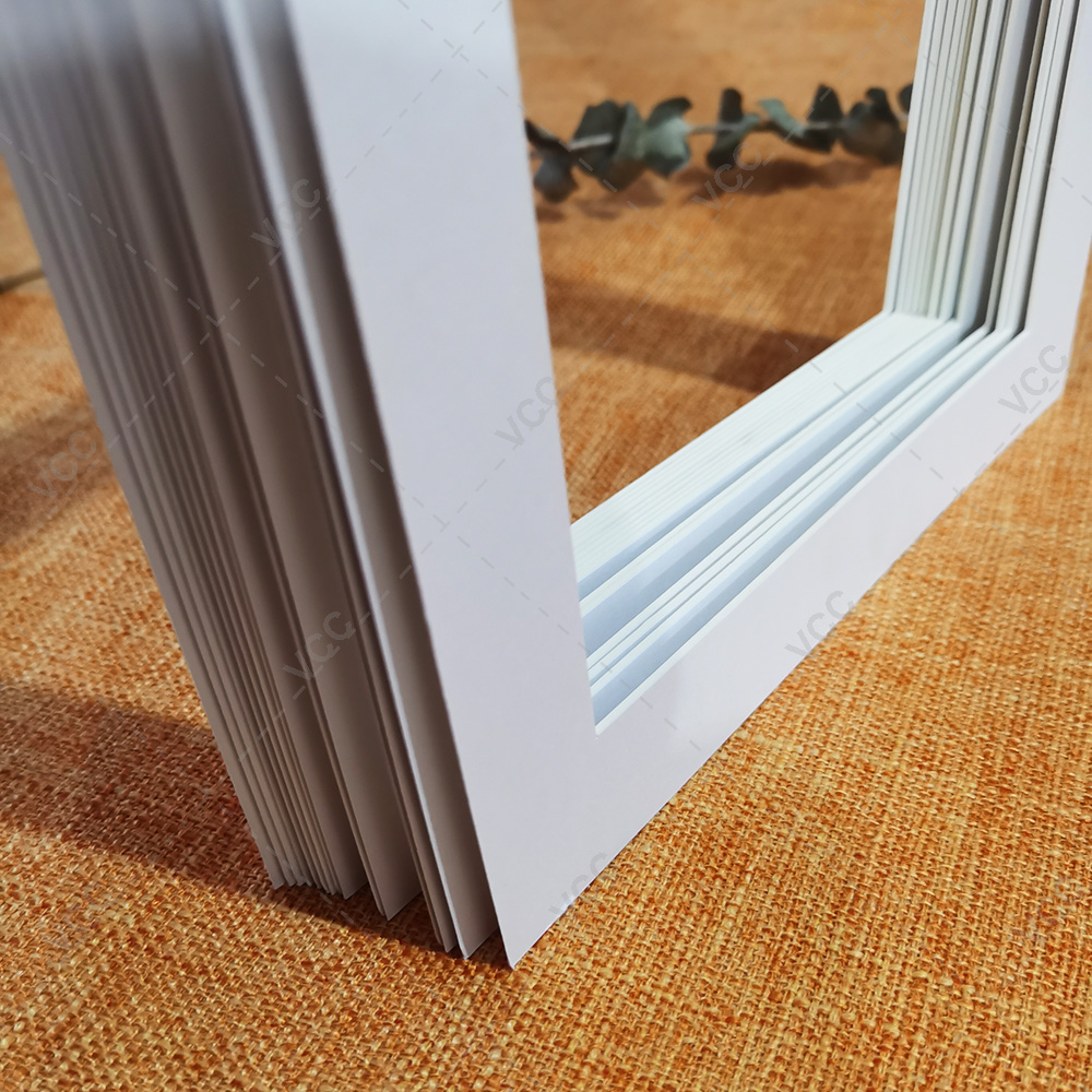 15Pcs Square White Mats Mounts For 6/7/8/10/16 inch A4 A3 Picture Frames Decor Mat Paper Photo Frame H260306