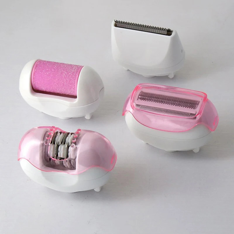 Kemei 4 in 1 Rechargeable Hair Epilator Women Shaver Female Electric Hair Shaving Machine Body Lady Trimmer Removal 240624