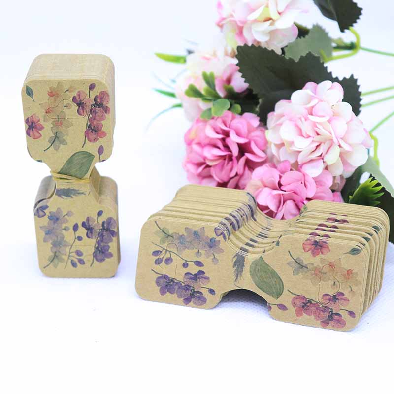 New 50pcs/lot 3.5*9cm jewelry Necklace Card Pendant/Hair Clip accessories DIY Necklace Card headband package tag card