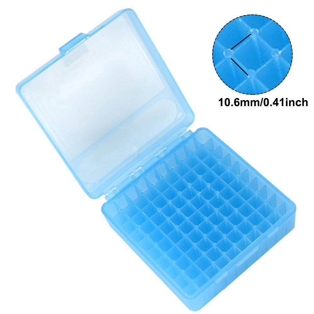 50/100 Rounds Tactical Ammo Box Bullet Shell Holder Box Rifle Cartridge Storage Case Ammo Can for 9mm .223 5.56x39 .38super