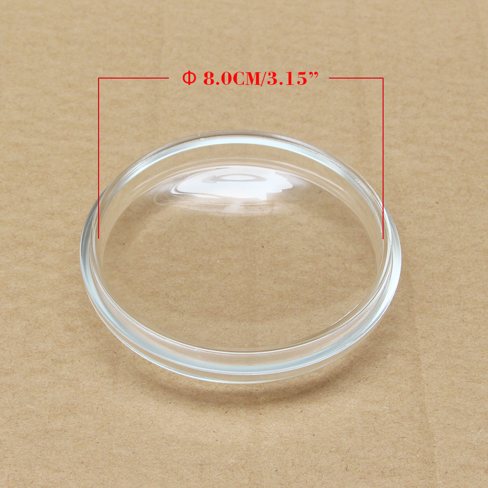 Cawanerl For Renault Duster Scenic Koleos Megane Captur Clio Lodgy Thalia Car 90mm Round Front Fog Light Glass Cover Lens