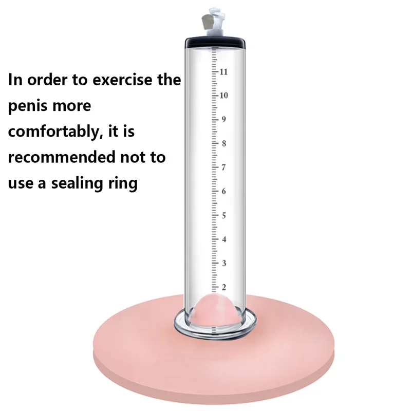 Acrylic Penis Enlarger Vacuum Pump Male Penis Bigger Growth Enlargement Enhancer Sex Toys For Men Lasting Trainer Sex Product