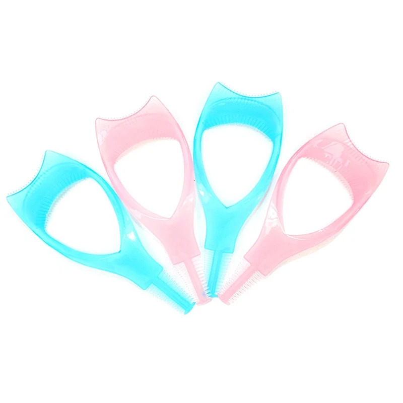 1/2/3PCS in 1 Mascara Shield Guide Guard Curler Eyelash Curling Comb Eyelash Tools Lashes Cosmetics Curve Applicator Comb 240621