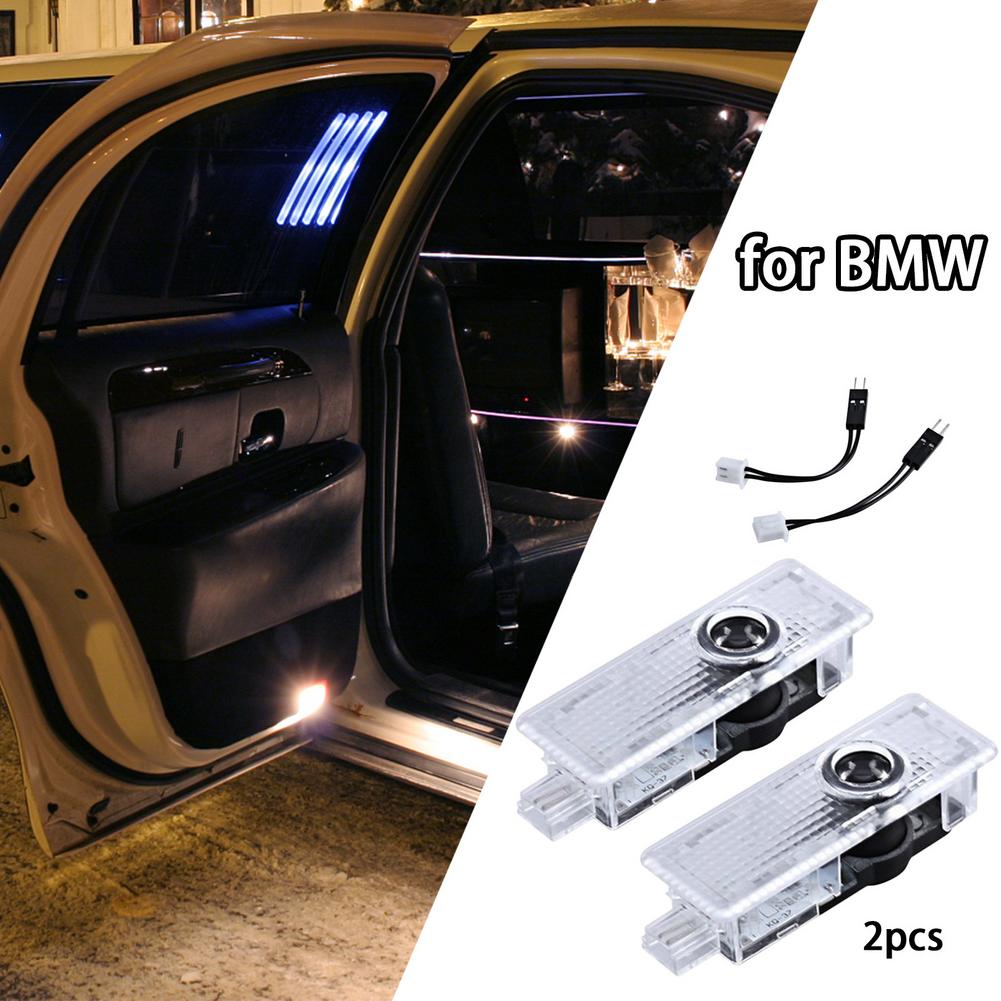 2Pcs Led Car Welcome Light Logo Door Lamp Laser Projector Ghost Lamp For BMW X5 E70 E60 E90 F10 F20 X1 X3 E92 E87 3 5 7 Series